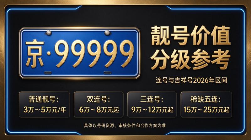 京牌租赁咨询与车辆展示